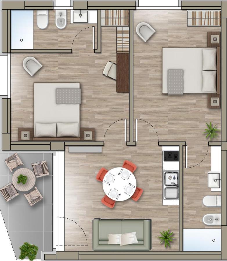 Prada' Home Eco Suites Bardolino Bagian luar foto